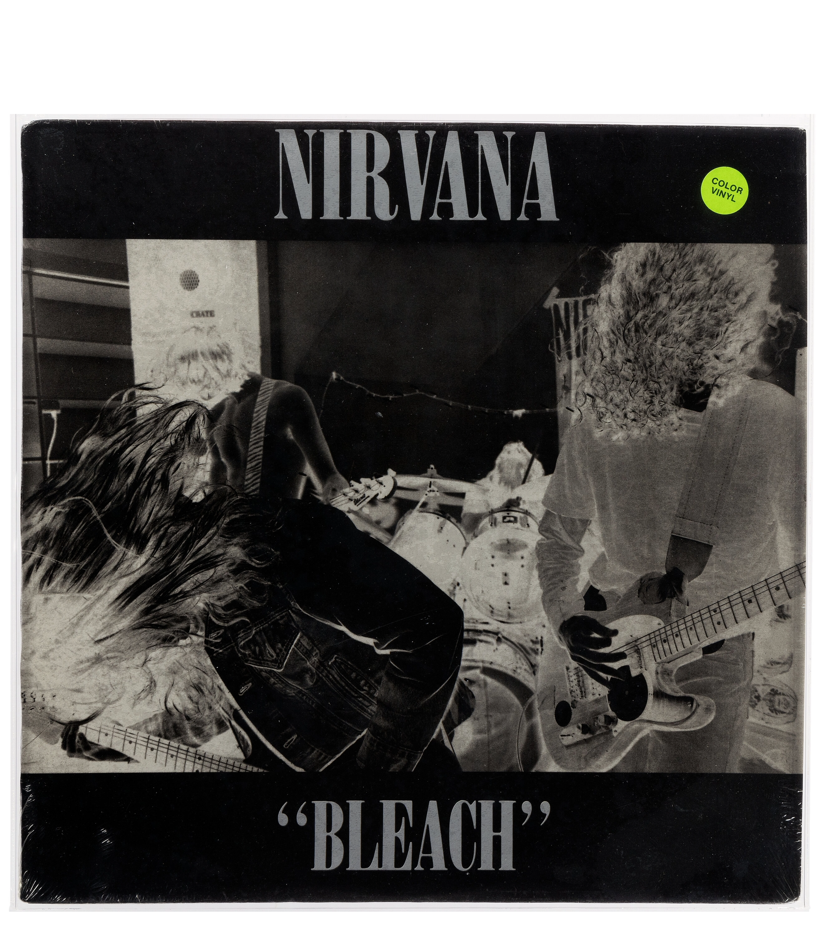 Nirvana Bleach Vinyl Album Front Cover